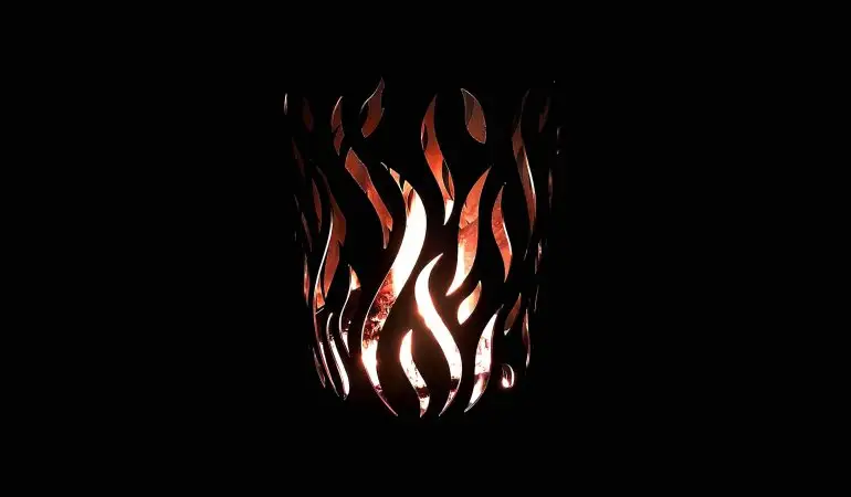 Irony24 Feuertonne: Rundes Feuervergnügen mit Stil